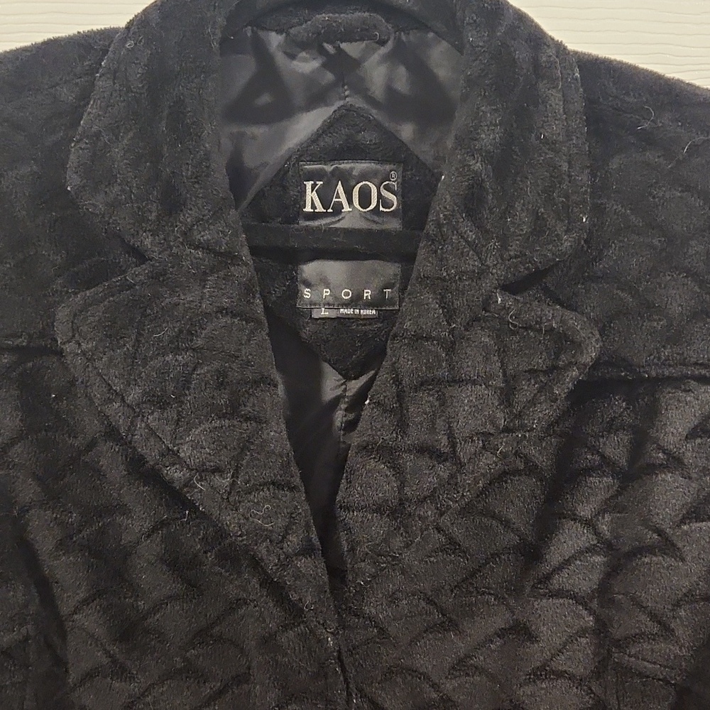 Vintage KAOS Andy Jones Quilted Velvet Sport Jacket  - Picture 2 of 10